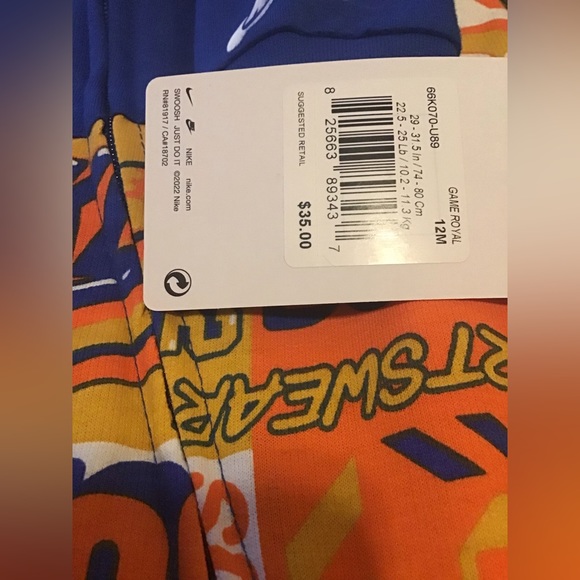 Nike Baby Jumper-Size 12months NWT - Picture 4 of 4